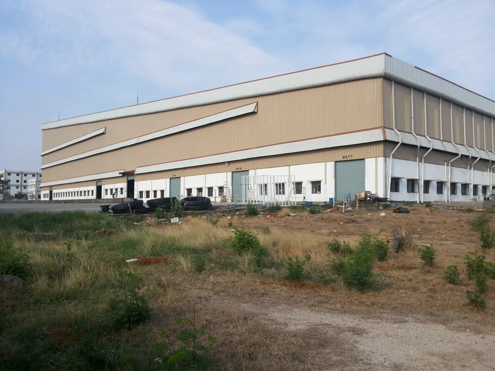 Large industrial commercial building in Tomball, TX